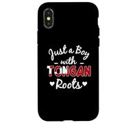 Solo un ragazzo con radici tongane Tonga Heritage For Male Custodia per iPhone X/XS