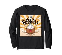 Solo un Riceball cercando il mio miglior Kawaii carino Maglia a Manica