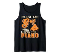 Solo Un Tipo Che AMA Il Pianoforte Umorismo Canotta