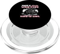 Solo un tipo selvaggio Tipo Di Ragazza Divertente Zoologo Per Uno Zoologo PopSockets PopGrip per MagSafe