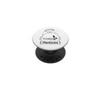 Solo un umano che ama i conigli himalayani Coniglietto vintage PopSockets PopGrip Adesivo