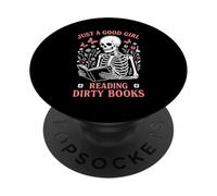 Solo una brava ragazza che legge libri sporchi Dark Romance PopSockets PopGrip Adesivo