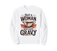 Solo Una Donna Che AMA Il Ringraziamento del sugo Felpa