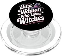Solo una donna che ama le streghe - Divertente strega Halloween PopSockets PopGrip per MagSafe