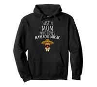 Solo Una Mamma Che AMA LA Musica Mariachi! Felpa con Cappuccio