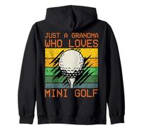 Solo Una Nonna Che AMA Il Mini Golf Felpa con Cappuccio