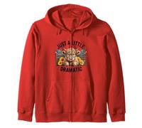 Solo Una Piccola drammatica Mucca delle Highland Funny Heifer Felpa con Cappuccio