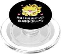 Solo Una Ragazza Che Aama i Draghi Barbuti Bearded Dragons PopSockets PopGrip per MagSafe