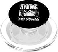 Solo una ragazza che ama anime e disegni manga PopSockets PopGrip per MagSafe