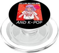 Solo una ragazza che ama anime e musica K-Pop PopSockets PopGrip per MagSafe