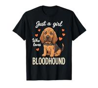 Solo Una Ragazza Che AMA Bloodhound Maglietta