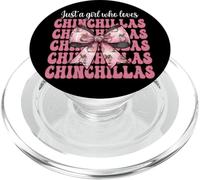 Solo una ragazza che ama cincillà cincillà Pet Coquette PopSockets PopGrip per MagSafe