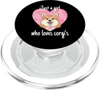 Solo una ragazza che ama Corgi - Carino corgi cane amante PopSockets PopGrip per MagSafe