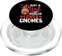 Solo una ragazza che ama davvero gli gnomi PopSockets PopGrip per MagSafe