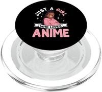 Solo una ragazza che ama gli amanti degli anime anime anime Manga Giappone PopSockets PopGrip per MagSafe