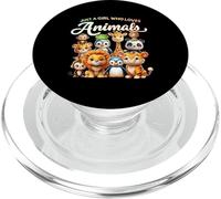 Solo una ragazza che ama gli animali Wild Safari simpatici animali da zoo PopSockets PopGrip per MagSafe