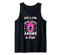 Solo Una Ragazza Che AMA Gli Anime e la Grafica K-Pop Canotta