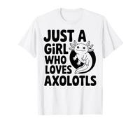 Solo Una Ragazza Che AMA Gli Axolotl Maglietta