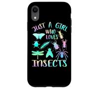 Solo una ragazza che ama gli insetti Custodia per iPhone XR