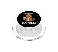 Solo una ragazza che ama gli ornitorinchi PopSockets PopGrip per MagSafe