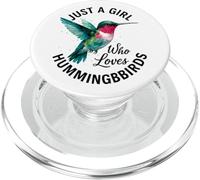Solo una ragazza che ama i colibrì PopSockets PopGrip per MagSafe