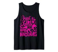 Solo Una Ragazza Che AMA i Dinosauri Rosa Divertente Canotta