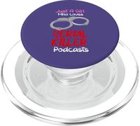 Solo una ragazza che ama i podcast di serial killer True Crimes PopSockets PopGrip per MagSafe