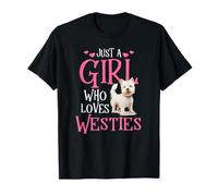 Solo Una Ragazza Che AMA i Westies Maglietta
