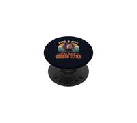 Solo una ragazza che ama il cane Gordon Setter Retro Vintage PopSockets PopGrip Adesivo