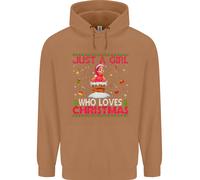 Solo Una Ragazza Che Ama Il Natale Divertente Felpa Uomo