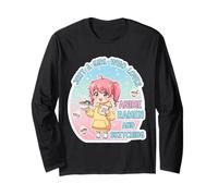 Solo Una Ragazza Che AMA Il Ramen Anime e l'artista di Schizzi Maglia a Manica