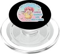 Solo una ragazza che ama il ramen anime e l'artista di schizzi PopSockets PopGrip per MagSafe