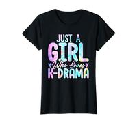 Solo Una Ragazza Che AMA Kdrama Tie Dye Divertente Dramma Coreano Maglietta