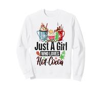 Solo Una Ragazza Che AMA la Cioccolata Calda per Gli Amanti Felpa