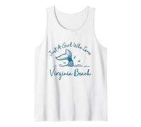 Solo Una Ragazza Che AMA la Coda di Pesce Sirena di Virginia Beach Canotta