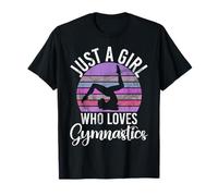 Solo una ragazza che ama la ginnastica ginnastica ginnastica acrobati esercizio Maglietta