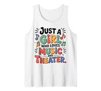 Solo Una Ragazza Che AMA la Musica e Le Arti dello Spettacolo teatrale Canotta