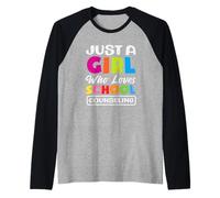 Solo Una Ragazza Che AMA la Vita da consulente Scolastico Maglia con Maniche Raglan