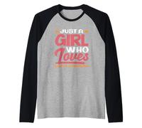 Solo Una Ragazza Che AMA la Vita da consulente Scolastico Maglia con Maniche Raglan
