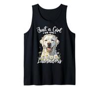 Solo una ragazza che ama labrador retrievers White Cream Labs Canotta