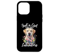 Solo una ragazza che ama labrador retrievers Yellow Cream Labs Custodia per iPhone 12 Pro Max