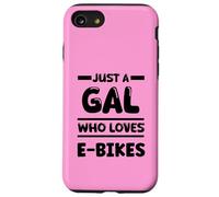 Solo una ragazza che ama le e-bike Custodia per iPhone SE (2020) / 7 / 8