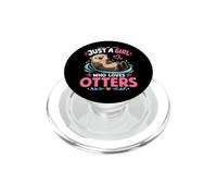 Solo una ragazza che ama le lontre PopSockets PopGrip per MagSafe