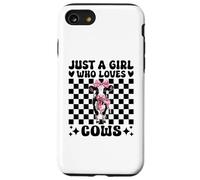 Solo una ragazza che ama le mucche Allevatore di latte Coquette di allevamento di mucche Custodia per iPhone SE (2020) / 7/8