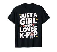 Solo Una Ragazza Che AMA Lo Stile Carino K-Pop Maglietta