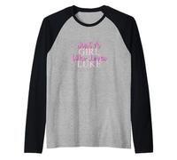 Solo Una Ragazza Che AMA Luke Cute Maglia con Maniche Raglan