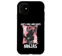 Solo una ragazza che ama Ninjas Cool Ninja ragazza Ninja amante Custodia per iPhone 11