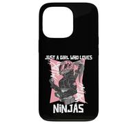 Solo una ragazza che ama Ninjas Cool Ninja ragazza Ninja amante Custodia per iPhone 13 Pro