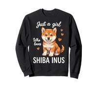 Solo Una Ragazza Che AMA Shiba Inus Felpa