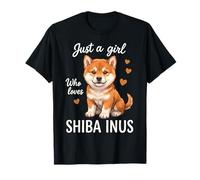 Solo Una Ragazza Che AMA Shiba Inus Maglietta